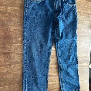 Straight Fit Men's Denim Jeans - Blue